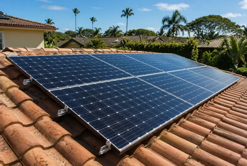 Installation de panneaux solaires à Saint-Jean-de-Marsacq